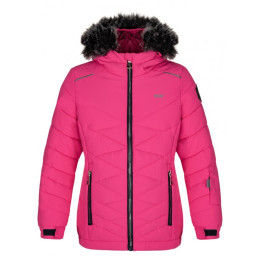 Veste de ski enfant Loap Oksa rose
