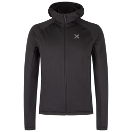 Sweatshirt fonctionnel homme Montura Fadis Grid Hooded Maglia noir Black