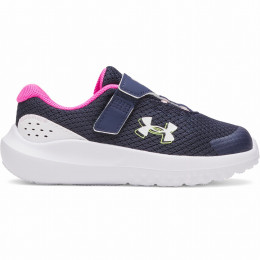 Chaussures enfant Under Armour GINF Surge 4 AC-BLU bleu foncé Blue