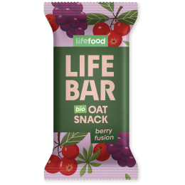Barre Lifefood Lifebar Oat Snack ovocný BIO 40 g