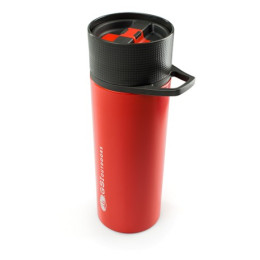 Thermos GSI Outdoors Glacier Stainless Commter Java rouge