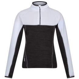 Sweat-shirt femme Regatta Womens Hepley 2023 noir / blanc White/SlGrey