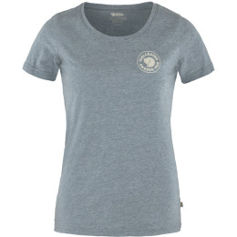 T-shirt femme Fjällräven 1960 Logo T-shirt W 2022 bleue Indigo Blue-Melange