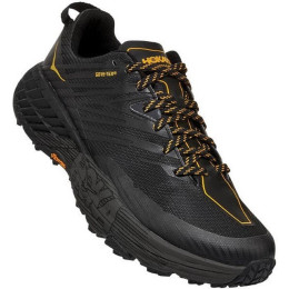 Chaussures de running hommes Hoka Speedgoat 4 Gtx noir / jaune Anthracite/DarkGullGrey