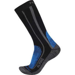 Chaussettes Husky Alpine bleue / noir