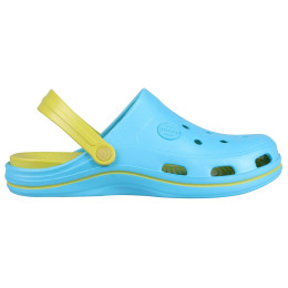 Sandales femme Coqui Bodee B1202 bleu clair Turquoise/Citrus