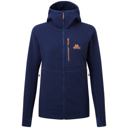Sweat-shirt femme Mountain Equipment W's Shroud Hooded Jacket bleu foncé MedievalBlue