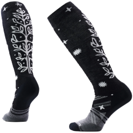 Chaussettes Smartwool Women's Ski Full Cushion Ice Blossom OTC noir