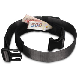 Ceinture sécurité Pacsafe Cashsafe 25 Deluxe Wallet Belt vert Black