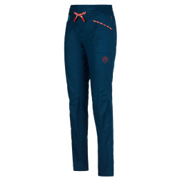 Patalon femme La Sportiva Temple Pant W bleu foncé Storm Blue/Lagoon