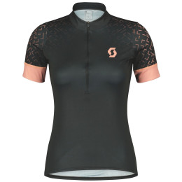 Maillot vélo femme Scott W's Endurance 20 SS noir / rose black/crystal pink