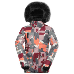 Veste d'hiver enfants Alpine Pro Werdo rose PALE MAUVE VARIANTA PA