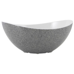 Bol Gimex Salad bowl Granite grey girs