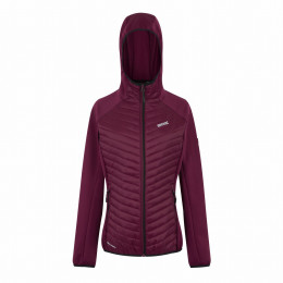 Veste femme Regatta Women’s Andreson Hybrid bordeau Dark Pimento