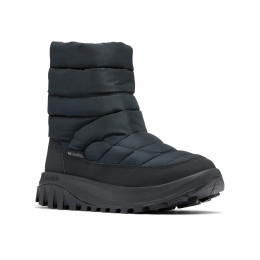 Bottes hiver femme Columbia Snowtrot™ Mid vert Black, Titanium II