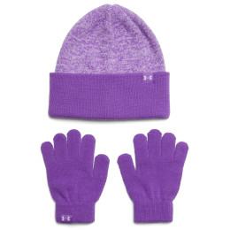 Bonnet enfant Under Armour G Beanie/Glove Combo violet Purple