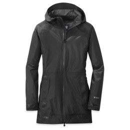 Veste femme Outdoor Research Helium Traveler Jacket vert Black