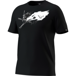 T-shirt homme Dynafit Graphic Co T-Shirt M noir 0911 - black out/MUTE GRAB