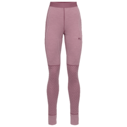 Leggings femmes Kari Traa Smekker Baselayer Pants rose plum