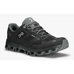 Chaussures de running femme On Running Cloudventure Waterproof 2 noir / gris Black/Graphit