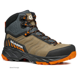 Chaussures randonnée homme Scarpa Rush Trek GTX noir / orange Desert-Mango
