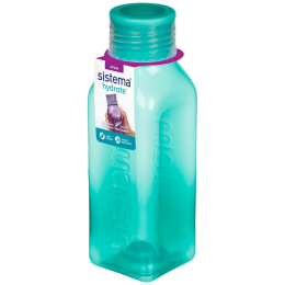 Bouteille Sistema Square 475ml vert foncé