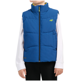 Gilet enfant 4F Vest Jacket M391 Dark Blue bleu foncé Dark Blue