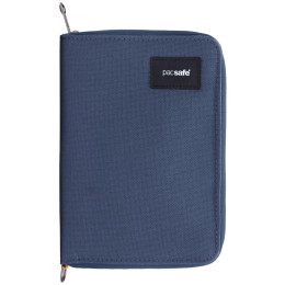 Portefeuille Pacsafe RFIDsafe compact travel organizer bleu