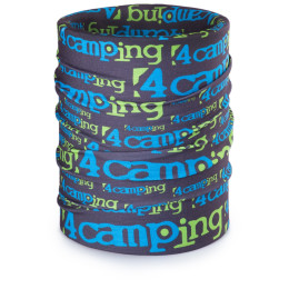 Foulard multifonctionnel 4camping Logo bleu / vert