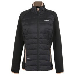 Veste femme Regatta Wmn Clumber V Hyb noir / brun Blk(WrmTaup)