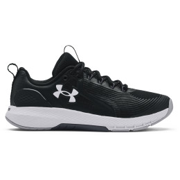 Chaussures de running hommes Under Armour Charged Commit TR 3 vert Black / White / White