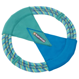 Jouet pour chien Ruffwear Pacific Ring™ Toy bleu Aurora Teal