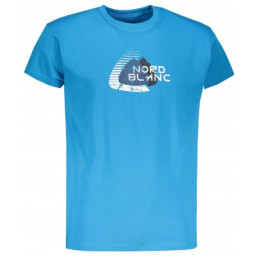 T-shirt homme Nordblanc Remiss bleue Cyan