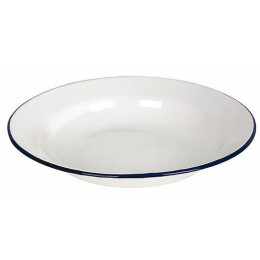 Assiette Bo-Camp Plate enamel white