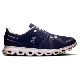 Chaussures de running hommes On Running Cloud 6 bleu foncé/blanc Midnight/White