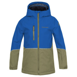 Veste de ski enfant Hannah Anakin Jr bleu / vert skydiver/burnt olive