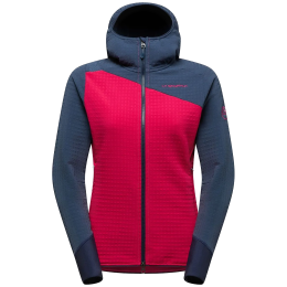 Veste polaire pour femme La Sportiva Bristen Thermal Hoody W rose / gris Azalea/Night Sky