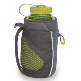 Housse bouteille Nalgene Pouch handheld 1L gris / vert Green/Gray