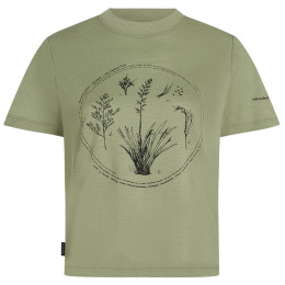 T-shirt femme Icebreaker Merino 150 Tech Lite SS Crop Tee Seed Story