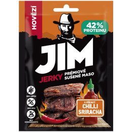Viande séchée Jim Jerky Jerky hov.chilli Sriracha23g