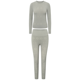 Ensemble de sous-vêtements fonctionnels femme Viking Sigrid Set gris gray