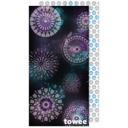 Serviette sechage rapide Towee Eternity 70x140 cm gris foncé Eternity