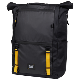 Sac à dos urbain Caterpillar Signature Utility X Rolltop noir Black
