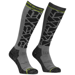 Mi-bas homme Ortovox Ski Tour Comp Long Socks M vert Black Raven