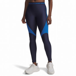 Leggings femmes Under Armour HG Rib Legging bleu foncé Blue