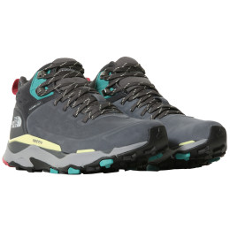Chaussures femme The North Face Vectiv Exploris Mid Futurelight Lthr gris / bleu Vanadis Grey/Asphalt Grey