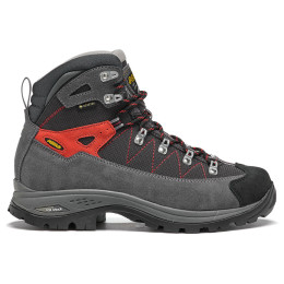 Chaussures femme Asolo Finder GV gris / rouge grey/gunmetal/poppy red