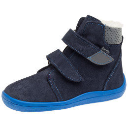 Chaussures barefoot pour enfant Beda High Daniel Dark Blue bleu foncé dark navy