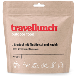 Repas déshydraté Travellunch Mélange de chasseur 125 g