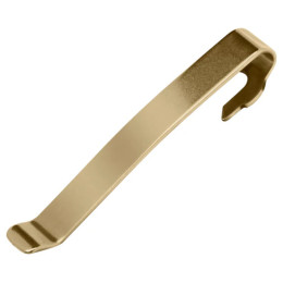 Multiclip Leatherman Quick-Release Engravable Pocket Clip doré PVD BRASS